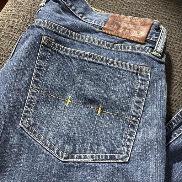 EUC MEN’S POLO RALPH LAUREN CLASSIC FIT JEANS DENIM SIZE 34 WAIST 30 LENGTH BLUE - Picture 4 of 9